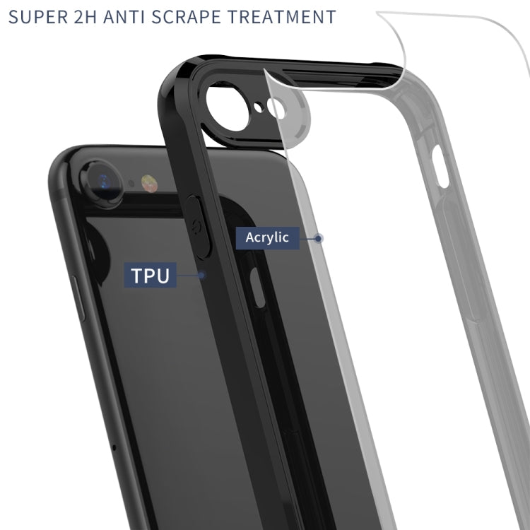 Transparent Acrylic + TPU Airbag Shockproof Case For iPhone SE 2020 & 8 & 7