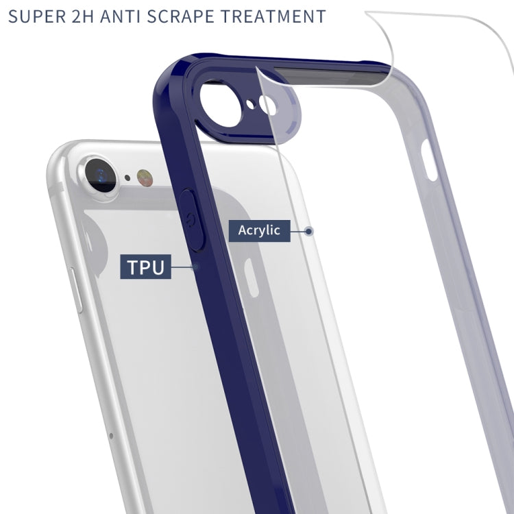 Transparent Acrylic + TPU Airbag Shockproof Case For iPhone SE 2020 & 8 & 7