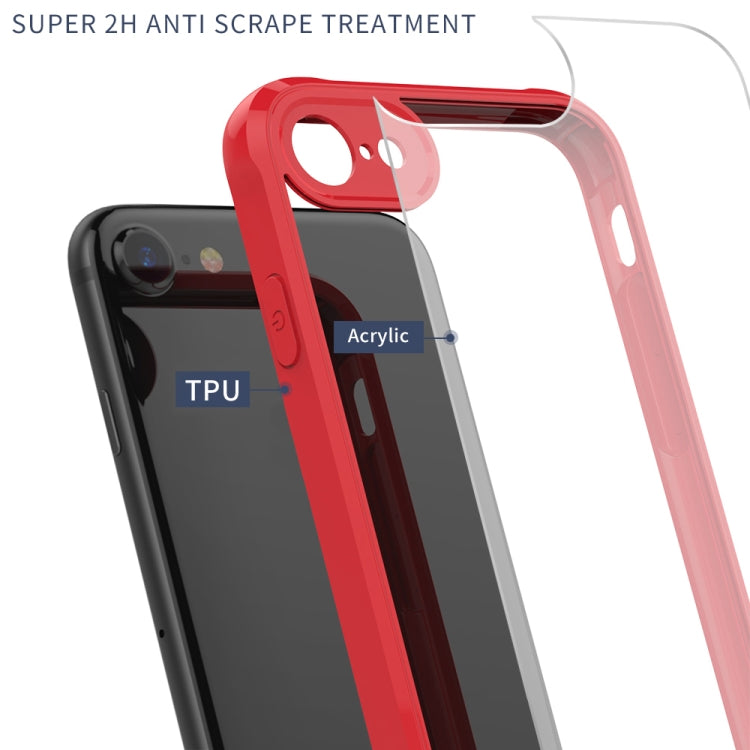 Transparent Acrylic + TPU Airbag Shockproof Case For iPhone SE 2020 & 8 & 7