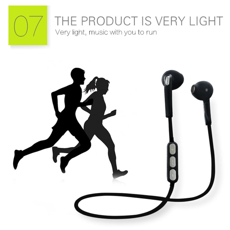 X10 Professional Sweatproof Sports Bluetooth In-Ear Headset with HD Mic, Support Hands-free Calls, Distance: 10m, For iPad, Laptop, iPhone, Samsung, HTC, Huawei, Xiaomi, and Other Smart Phones