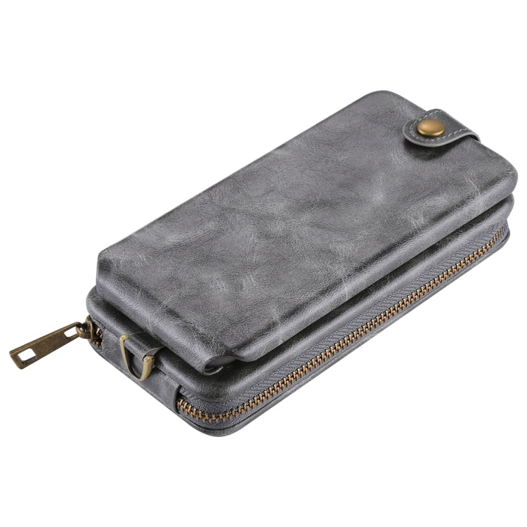 For iPhone SE 2020 & 8 & 7 Wallet Style Retro Cowhide Texture Vertical Flip PU Case with Card Slots & Wallet & Photo Frame