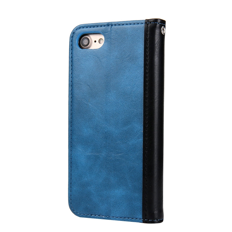 Retro Book Design Horizontal Flip PU Leather Case For iPhone SE 2020 & 8 & 7, with Holder & Card Slots