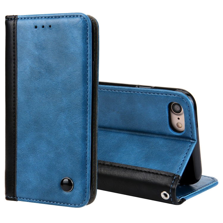 Retro Book Design Horizontal Flip PU Leather Case For iPhone SE 2020 & 8 & 7, with Holder & Card Slots