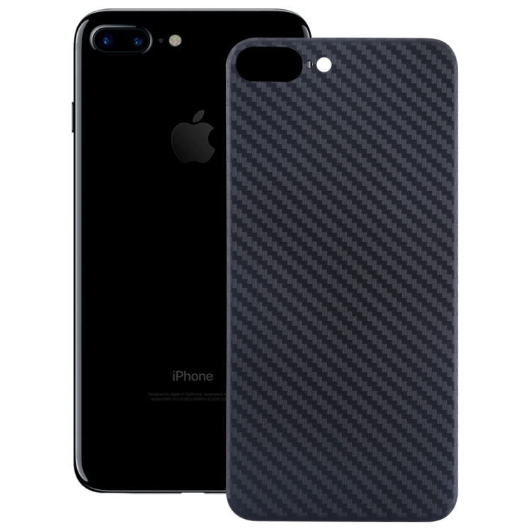 Carbon Fiber Texture Back Protective Cover for iPhone 7 Plus / 8 Plus