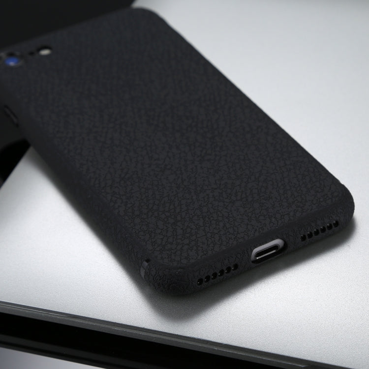 For iPhone 8 &7 Litchi Texture TPU Protective Soft Back Case