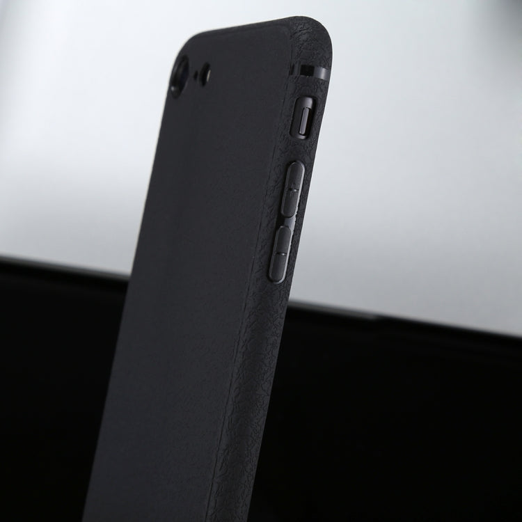 For iPhone 8 &7 Litchi Texture TPU Protective Soft Back Case