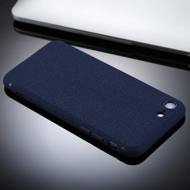 For iPhone 8 &7 Litchi Texture TPU Protective Soft Back Case