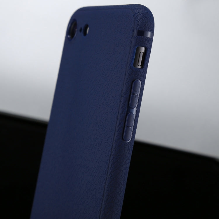 For iPhone 8 &7 Litchi Texture TPU Protective Soft Back Case