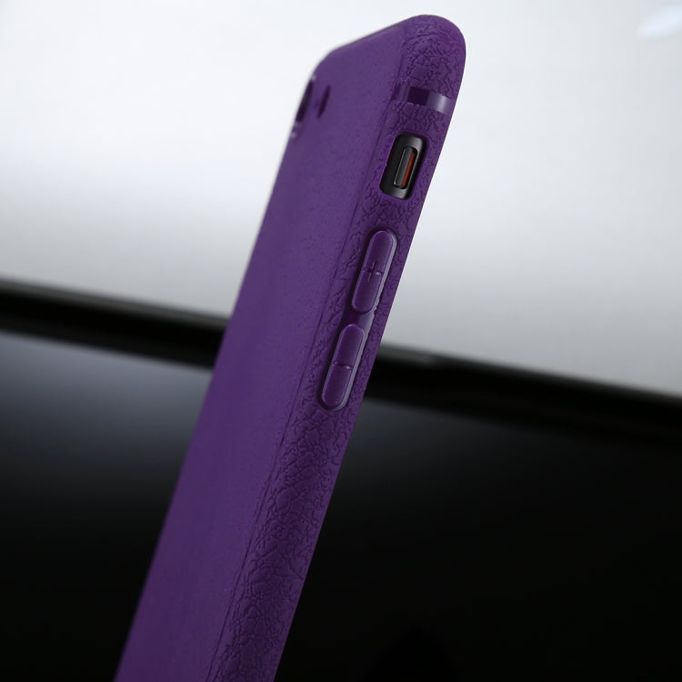 For iPhone 8 &7 Litchi Texture TPU Protective Soft Back Case