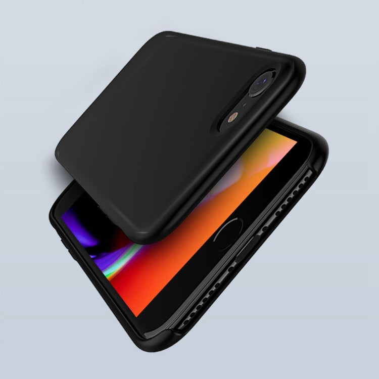 TOTUDESIGN For iPhone SE 2020 & 8 & 7 Liquid Silicone Dropproof Protective Back Cover Case