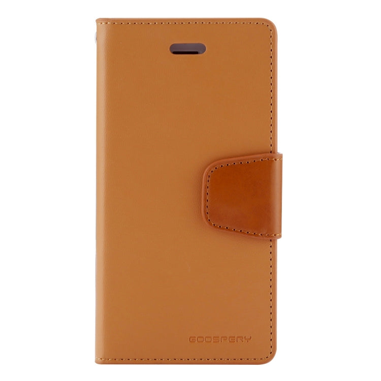 GOOSPERY SONATA DIARY For iPhone SE 2020 & 8 & 7 Business Style Magnetic Clasp Horizontal Flip Leather Case with Holder & Card Slots & Wallet