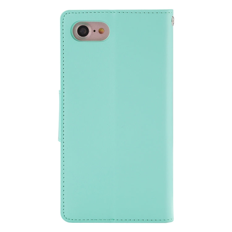 GOOSPERY SONATA DIARY For iPhone SE 2020 & 8 & 7 Business Style Magnetic Clasp Horizontal Flip Leather Case with Holder & Card Slots & Wallet