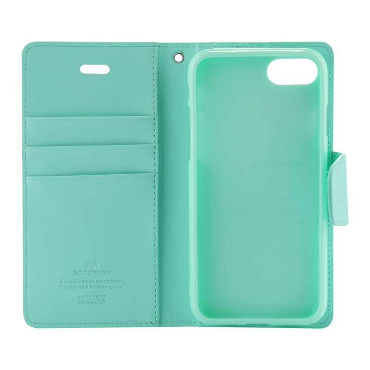 GOOSPERY SONATA DIARY For iPhone SE 2020 & 8 & 7 Business Style Magnetic Clasp Horizontal Flip Leather Case with Holder & Card Slots & Wallet
