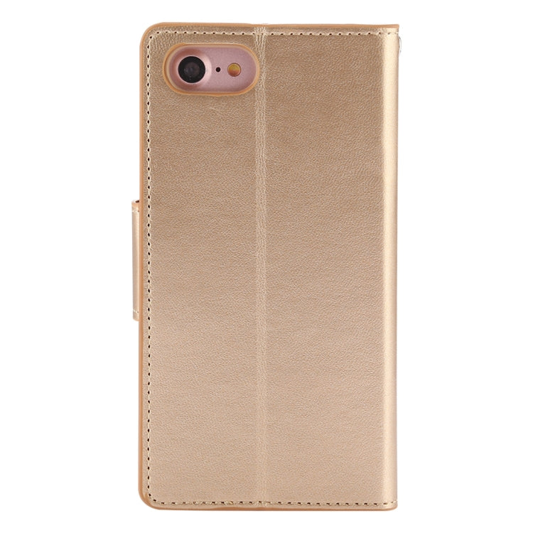 GOOSPERY SONATA DIARY For iPhone SE 2020 & 8 & 7 Business Style Magnetic Clasp Horizontal Flip Leather Case with Holder & Card Slots & Wallet