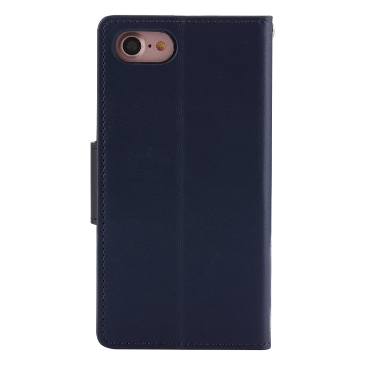 GOOSPERY SONATA DIARY For iPhone SE 2020 & 8 & 7 Business Style Magnetic Clasp Horizontal Flip Leather Case with Holder & Card Slots & Wallet