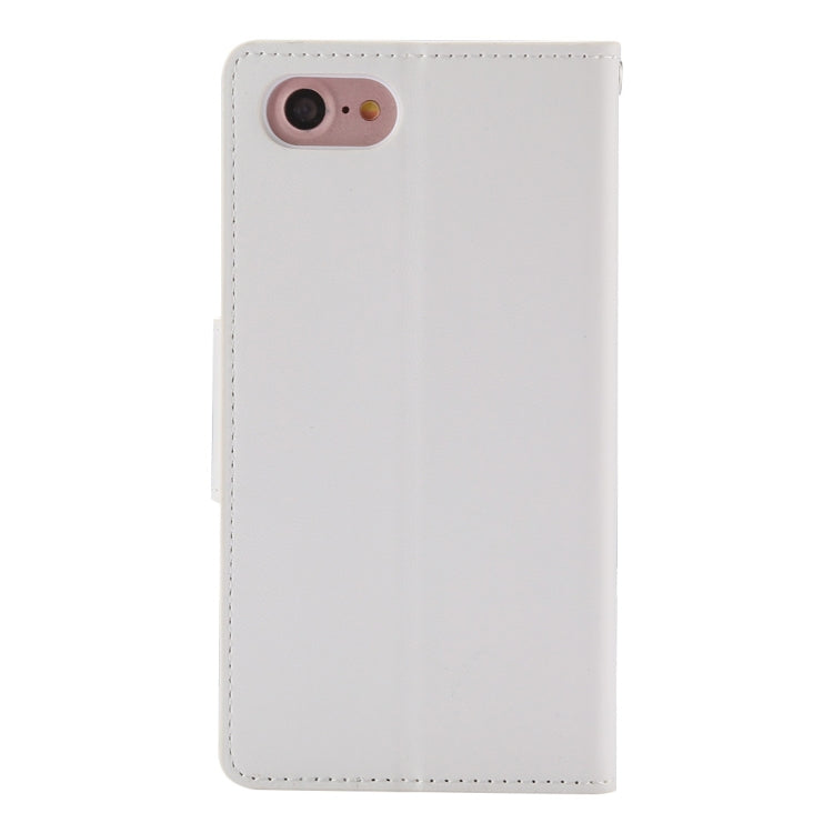 GOOSPERY SONATA DIARY For iPhone SE 2020 & 8 & 7 Business Style Magnetic Clasp Horizontal Flip Leather Case with Holder & Card Slots & Wallet