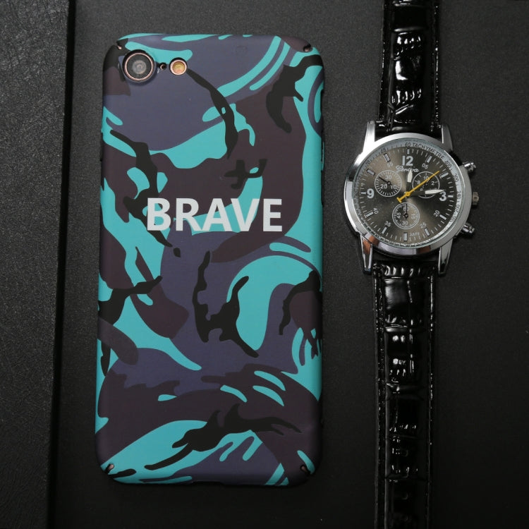 For iPhone SE 2020 & 8 & 7 Brave Pattern Luminous Protective Back Cover Case