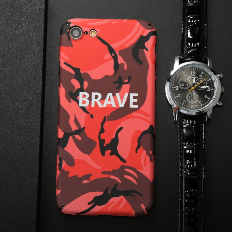 For iPhone SE 2020 & 8 & 7 Brave Pattern Luminous Protective Back Cover Case