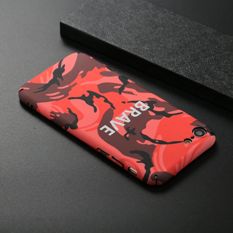 For iPhone SE 2020 & 8 & 7 Brave Pattern Luminous Protective Back Cover Case