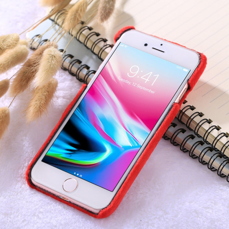 For  iPhone 8 & 7 Plush Protective Back Cover Case