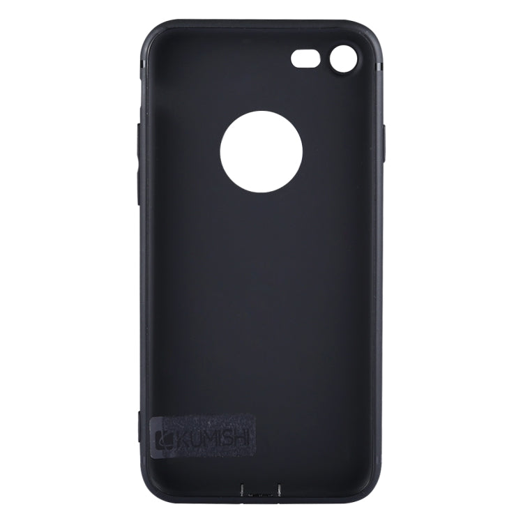 For iPhone 8 Dual SIM Cards Adapter Kit with Soft Protective Case(Black)