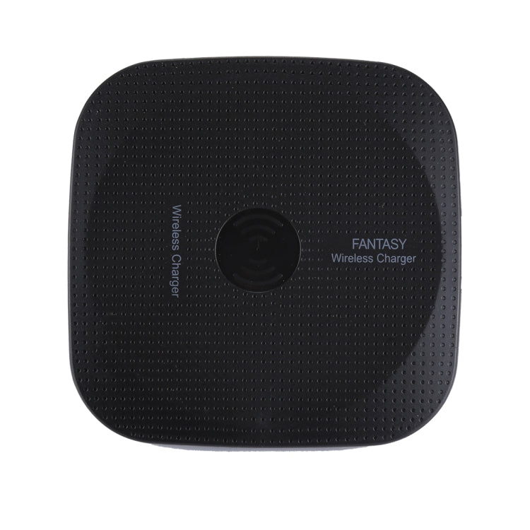 5V 1A Universal Square Qi Standard Fast Wireless Charger with Indicator Light
