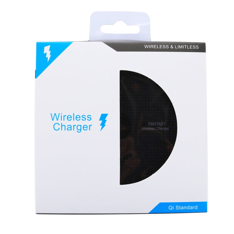 5V 1A Universal Square Qi Standard Fast Wireless Charger with Indicator Light