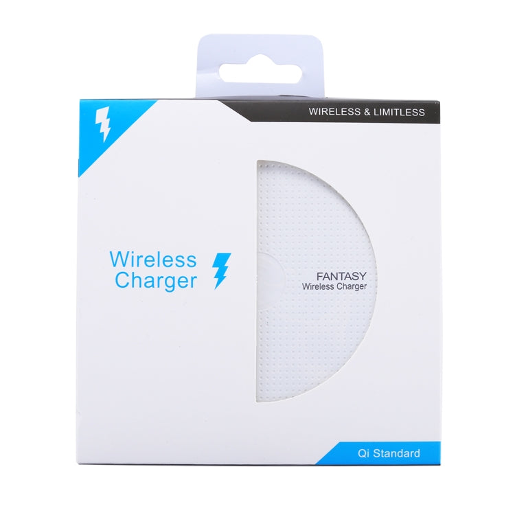 5V 1A Universal Square Qi Standard Fast Wireless Charger with Indicator Light