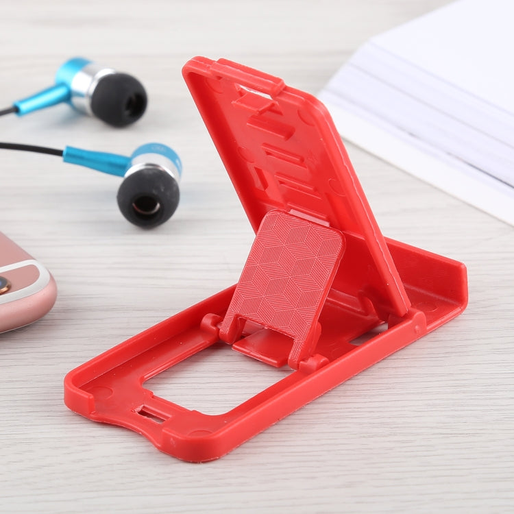 100 PCS Mini Universal Adjustable Foldable Phone Desk Holder, For iPhone, iPad, Samsung, Huawei, Xiaomi other Smartphones and Tablets, Random Color Delivery