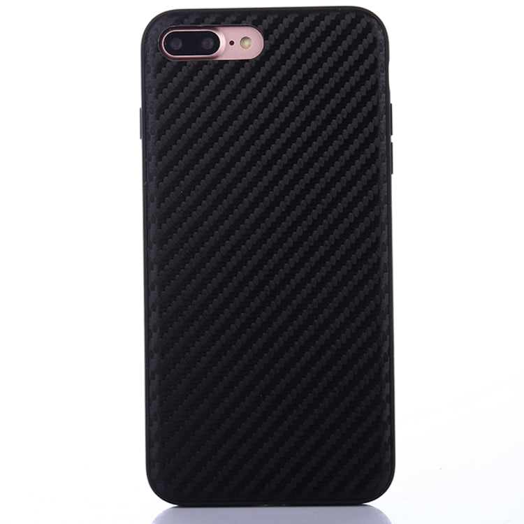 For iPhone SE 2020 & 8 & 7 Twill Texture Leather Paste Protective Back Cover Case