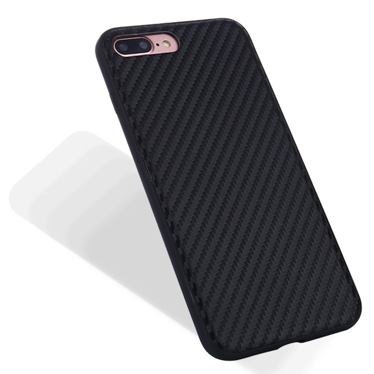 For iPhone SE 2020 & 8 & 7 Twill Texture Leather Paste Protective Back Cover Case