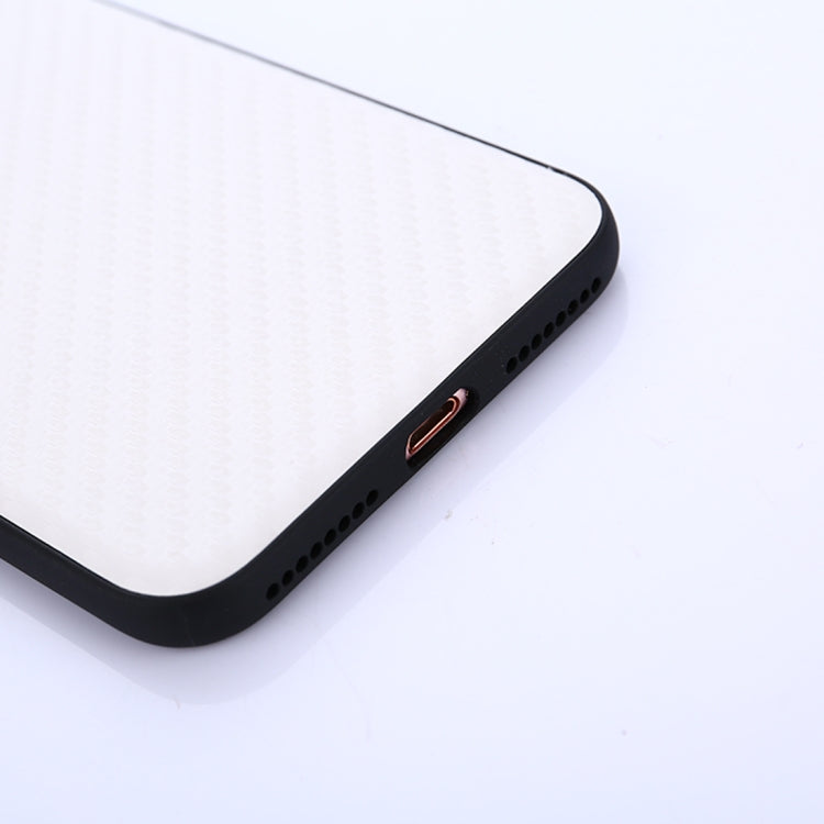 For iPhone SE 2020 & 8 & 7 Twill Texture Leather Paste Protective Back Cover Case