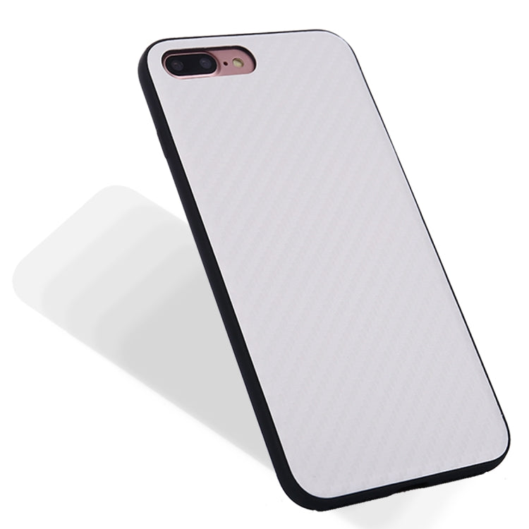 For iPhone SE 2020 & 8 & 7 Twill Texture Leather Paste Protective Back Cover Case