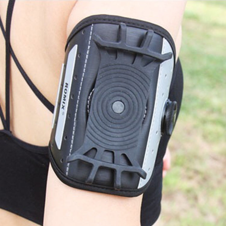 PICTET FINO RH65 Universal 360 Degree Rotation Button Sport Armband Bag Mobile Phone Case for 6.2 inch Smart Phones