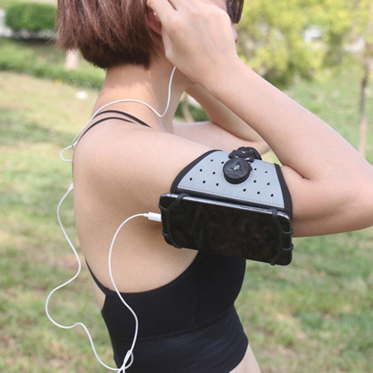 PICTET FINO RH65 Universal 360 Degree Rotation Button Sport Armband Bag Mobile Phone Case for 6.2 inch Smart Phones