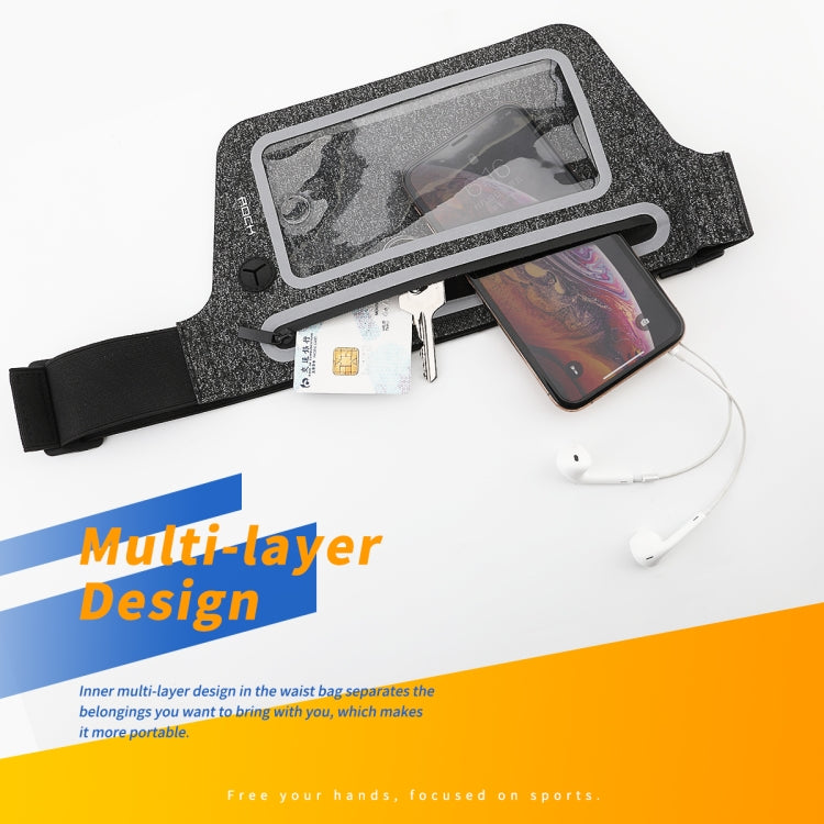 ROCK Sports Waist Bag Pouch with Earphone Hole
