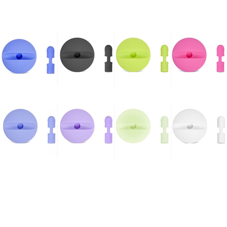 For Apple Pencil Creative Anti-lost (Pencil Cap + Storage Pencil Holder) TouchPen Silicone Protective Cap Set
