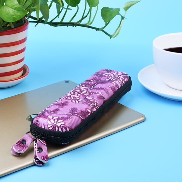For Apple Pencil / iPad Pro Pencil Portable Anti-lost Storage Bag TouchPen Leather Zipper Protective Box