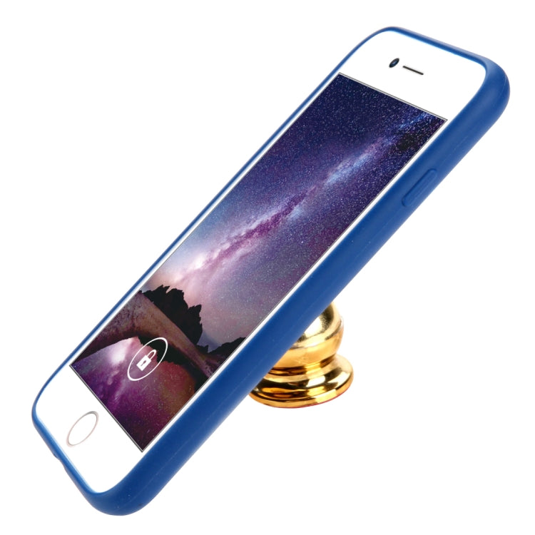 For iPhone SE 2020 & 8 & 7 Retro Crazy Horse Texture PU Leather Case with Holder & Card Slots & Hidden Back Sheet Iron