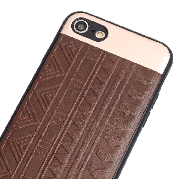 For iPhone SE 2020 & 8 & 7 Tyre Track Pattern Protective Back Cover Case