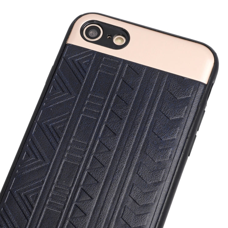 For iPhone SE 2020 & 8 & 7 Tyre Track Pattern Protective Back Cover Case
