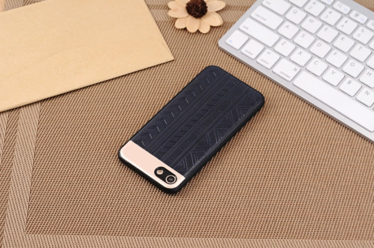 For iPhone SE 2020 & 8 & 7 Tyre Track Pattern Protective Back Cover Case