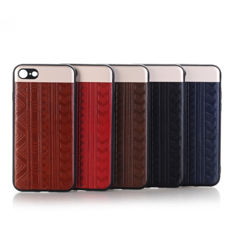 For iPhone SE 2020 & 8 & 7 Tyre Track Pattern Protective Back Cover Case