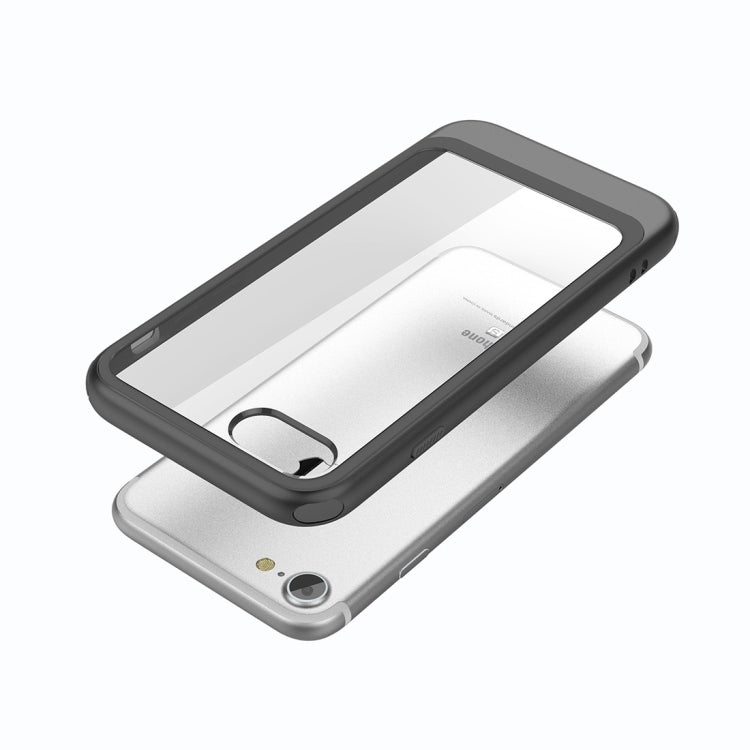For iPhone SE 2020 & 8 & 7 Shockproof TPU + PC Protective Back Case
