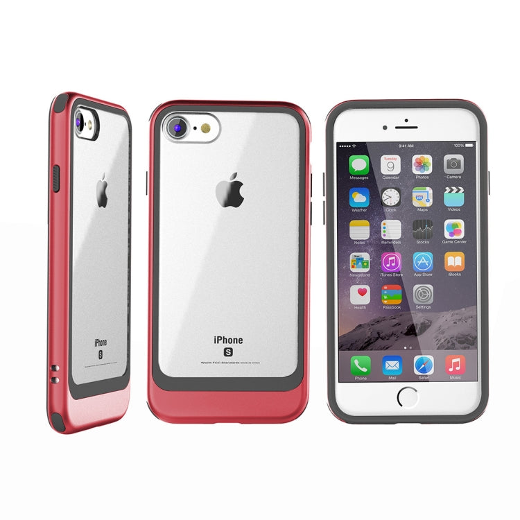 For iPhone SE 2020 & 8 & 7 Shockproof TPU + PC Protective Back Case
