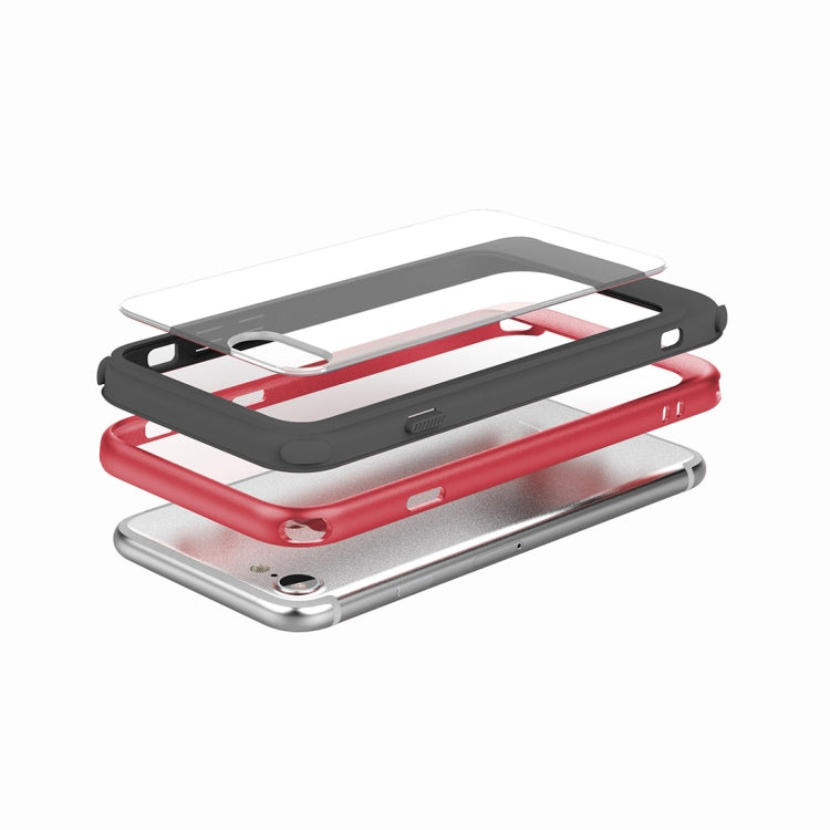 For iPhone SE 2020 & 8 & 7 Shockproof TPU + PC Protective Back Case