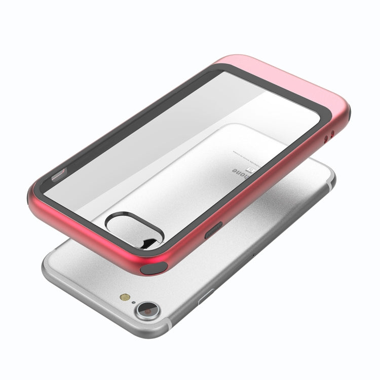 For iPhone SE 2020 & 8 & 7 Shockproof TPU + PC Protective Back Case