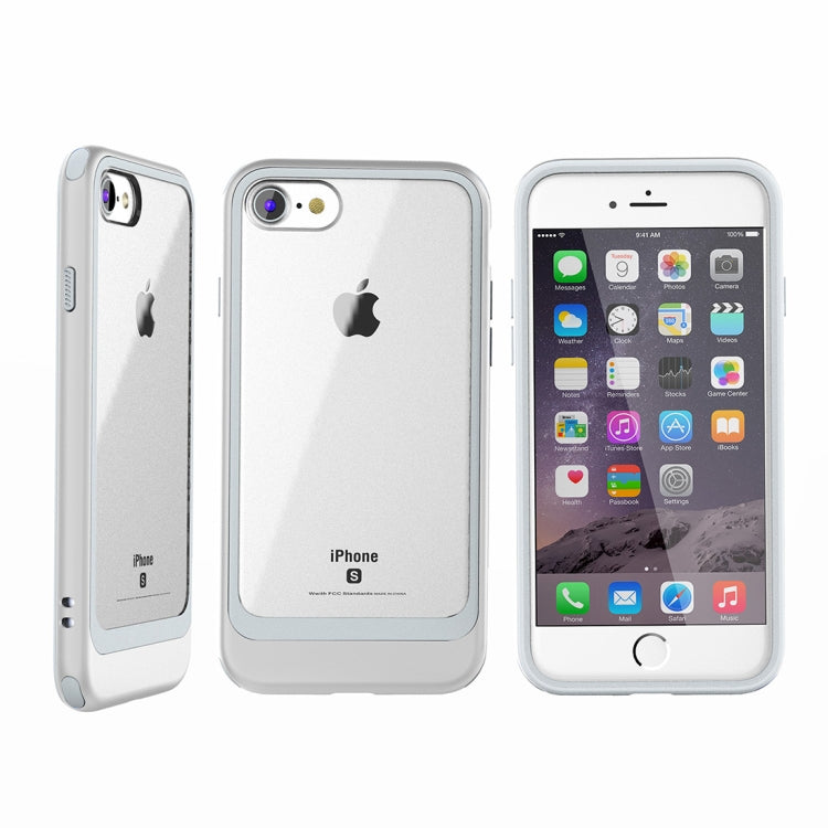 For iPhone SE 2020 & 8 & 7 Shockproof TPU + PC Protective Back Case