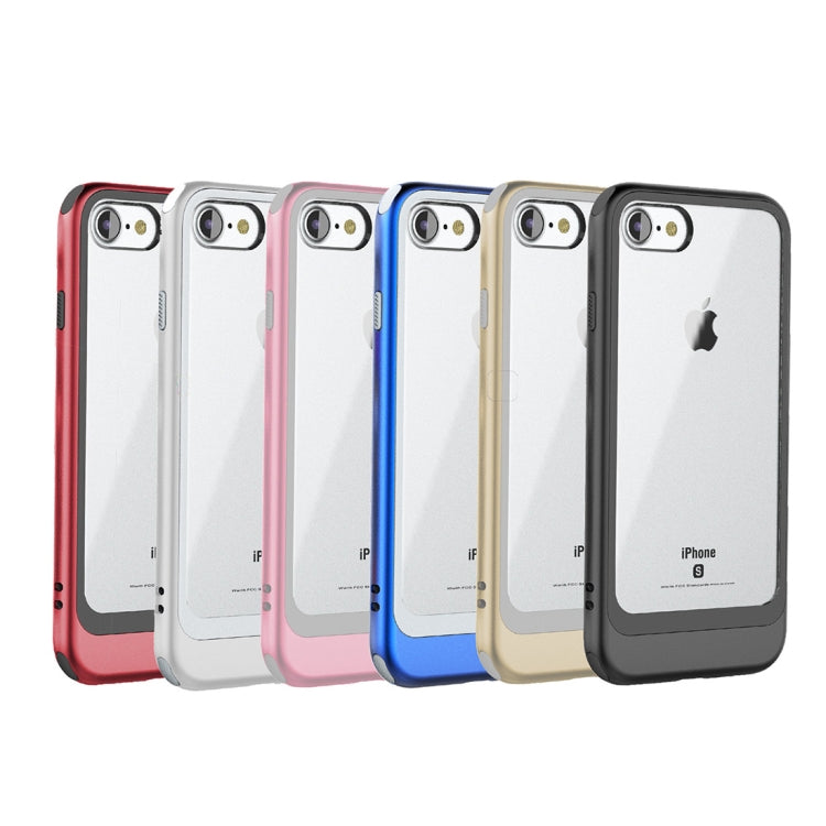 For iPhone SE 2020 & 8 & 7 Shockproof TPU + PC Protective Back Case