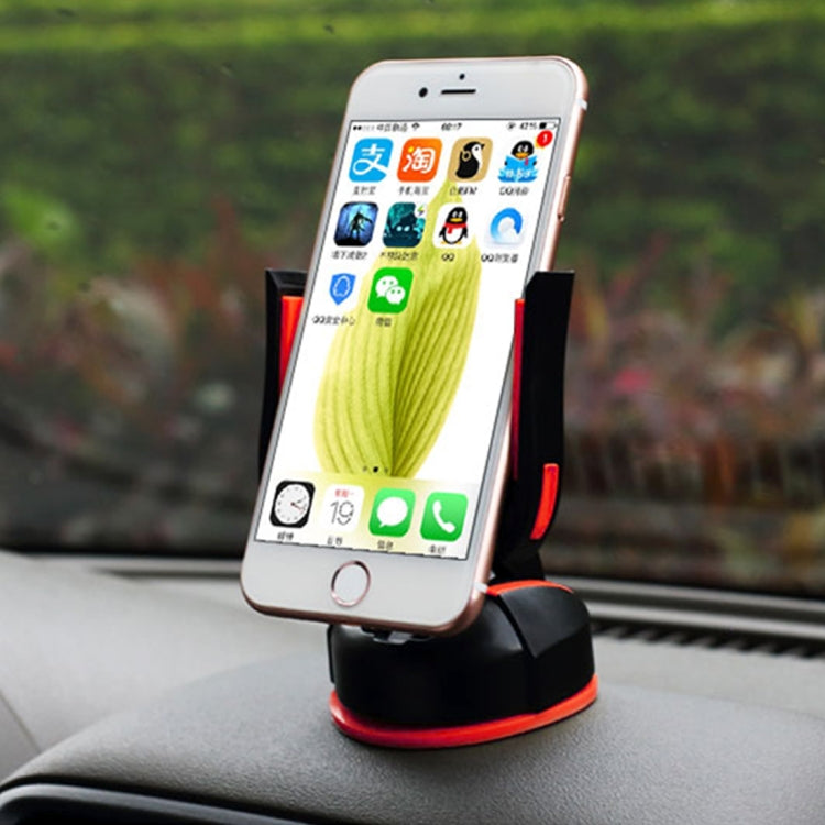 TOTUDESIGN CT12-Sports Car Style Universal 360 Degree Rotation Cohesive Silicone Car Mount 3.5-6.0 inch Phone Holder, For iPhone, Galaxy, Sony, Lenovo, HTC, Huawei, and other Smartphones